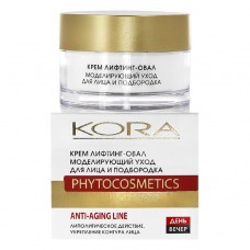 KORA Крем лифтинг-овал моделирующий уход для лица и подбородка, 50 мл 