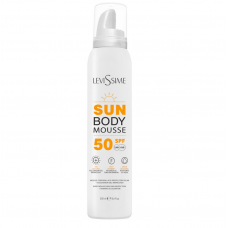 LEVISSIME Солнцезащитный мусс для тела SPF-50, 200 мл