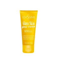 LEVISSIME Крем солнцезащитный антиоксидантный для лица с эффектом Glass Skin SPF50, 50 мл